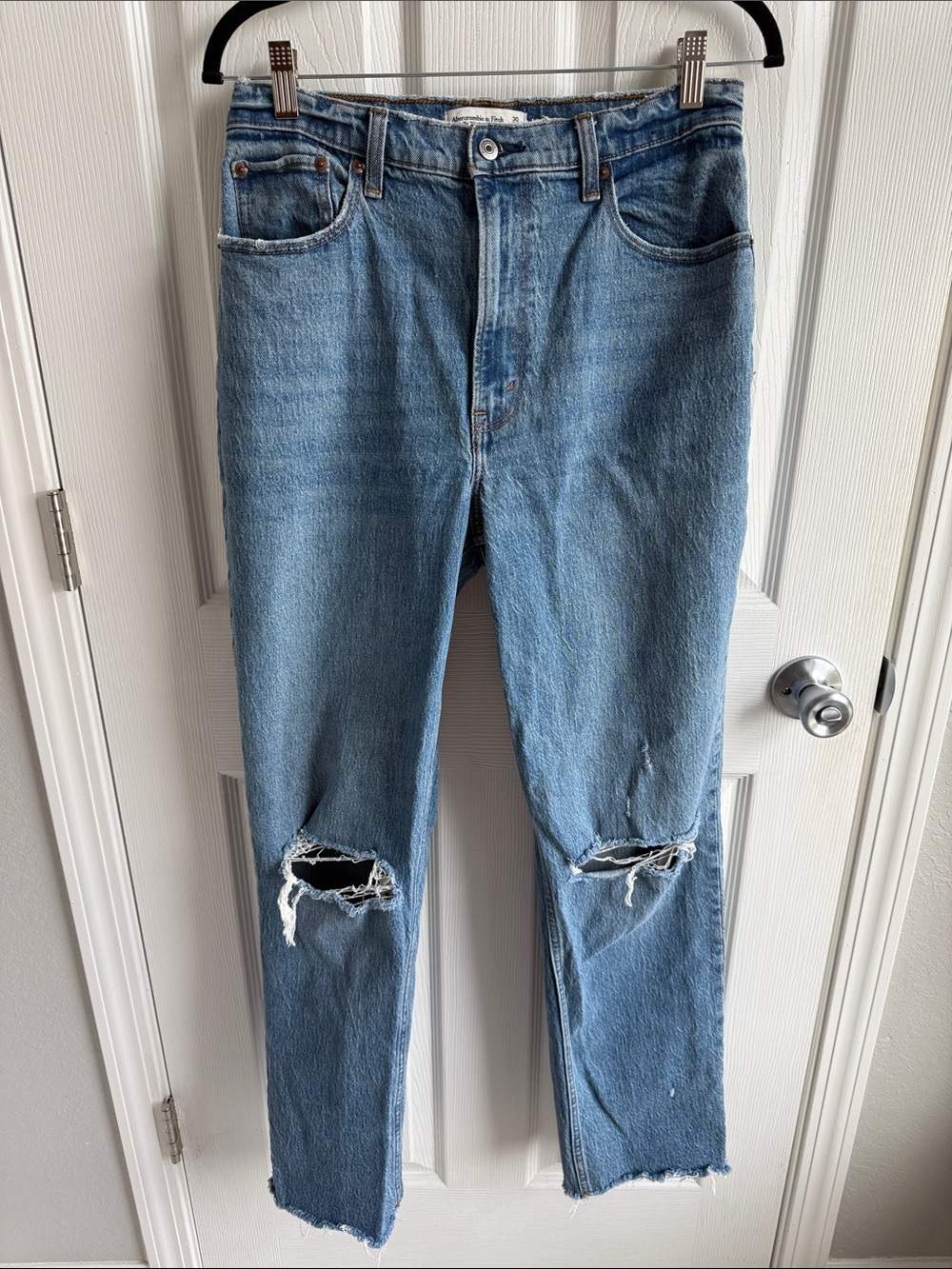 Abercrombie & Fitch ‘90s Straight Ultra High Rise Jeans Curve Love 30/10L